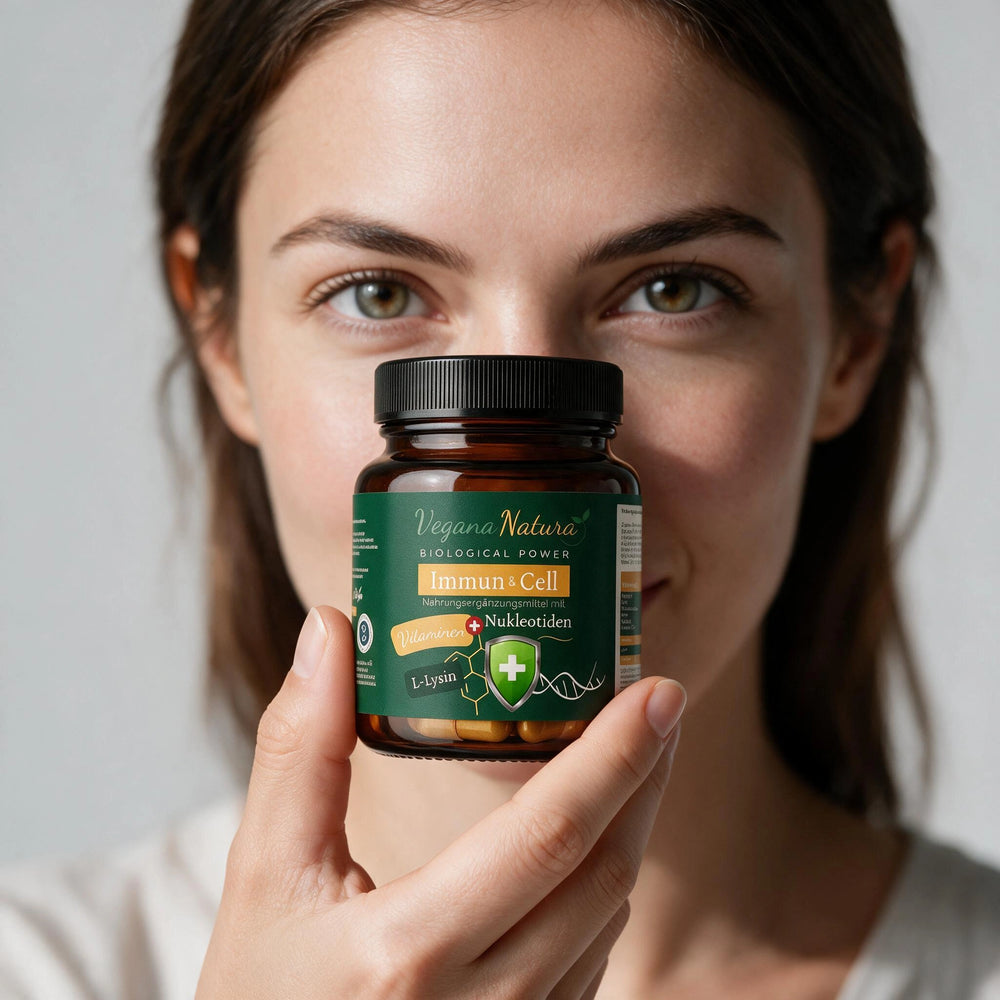 Immun & Cell + Nukleotide — Nukleotide mit Vitamin C & B12, Schweizer Premium-Qualität