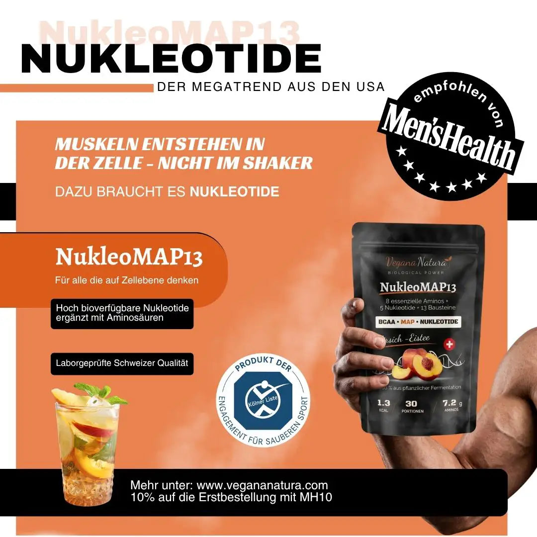 Nukleotide - NukleoMAP13 essentielle Aminosäuren+ Nukleotide