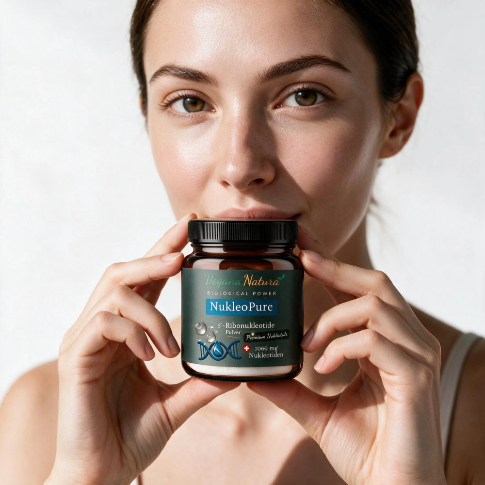 NukleoPURE — fünf einzelselektierte Nukleotide, Schweizer Premium-Qualität