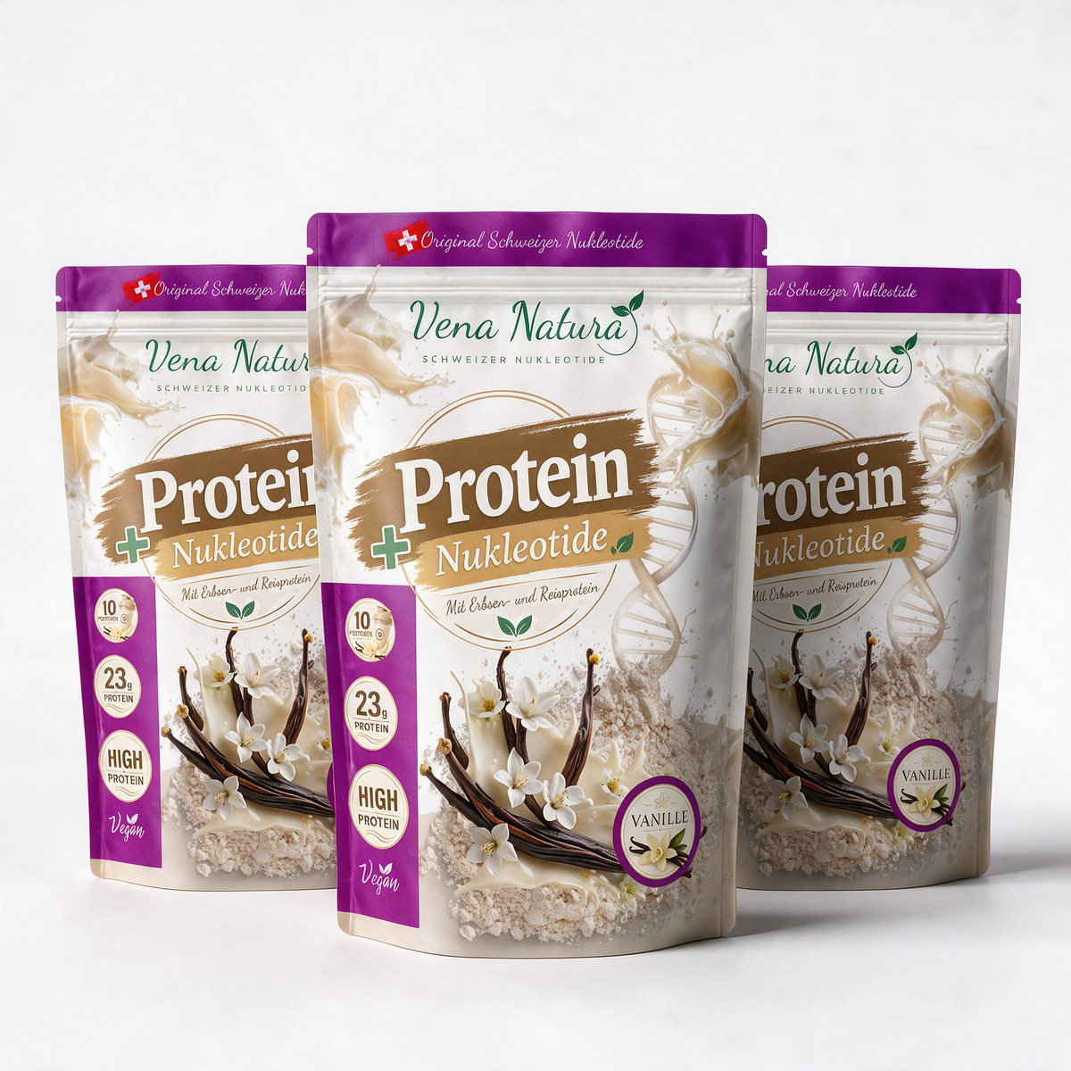 Nukleotide Proteinpulver vegan