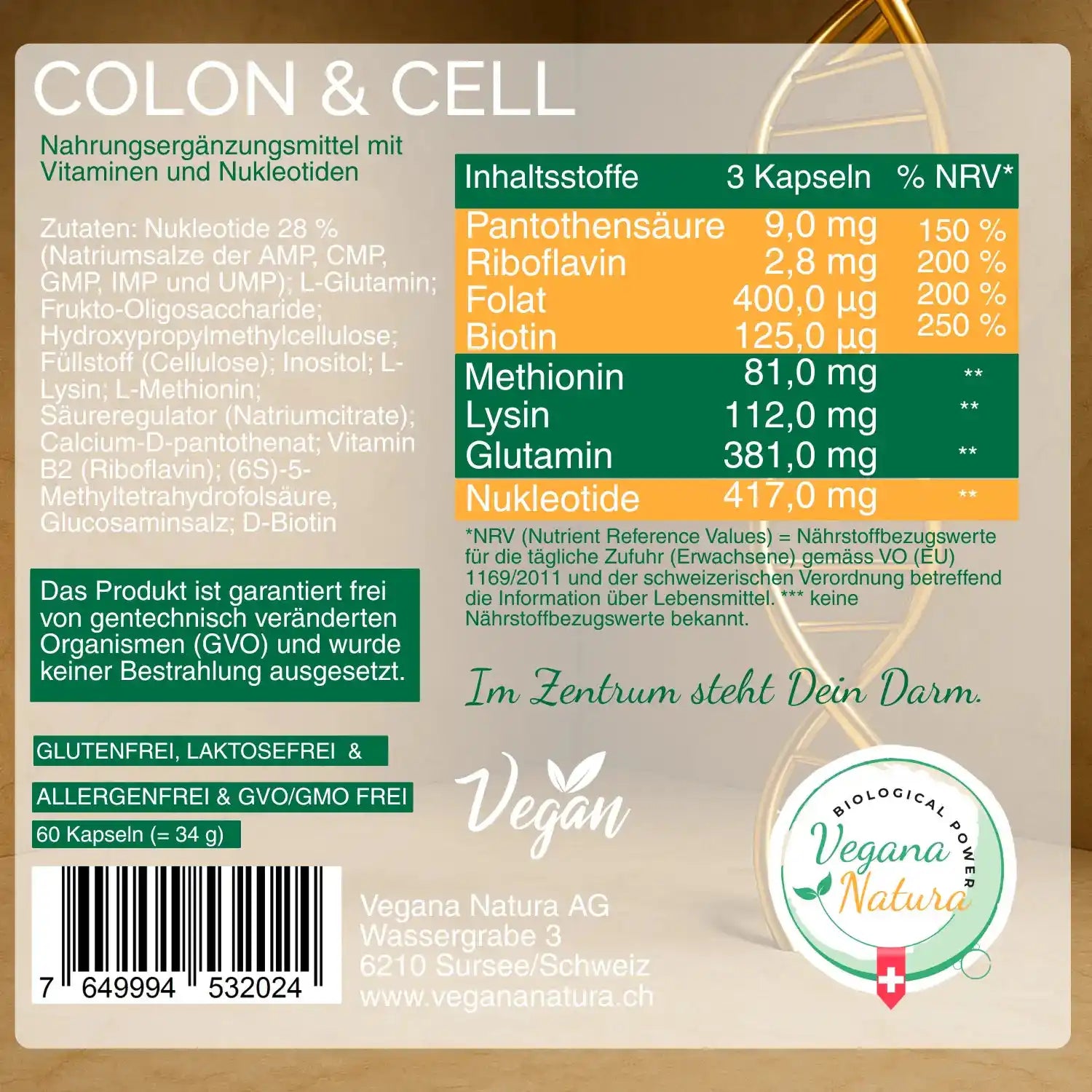 Nukleotide - Colon & Cell